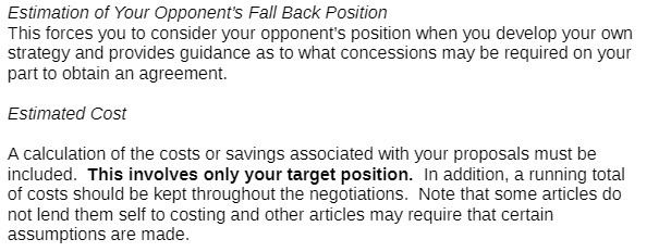 Estimation of Your Dpponents Fail Back Position