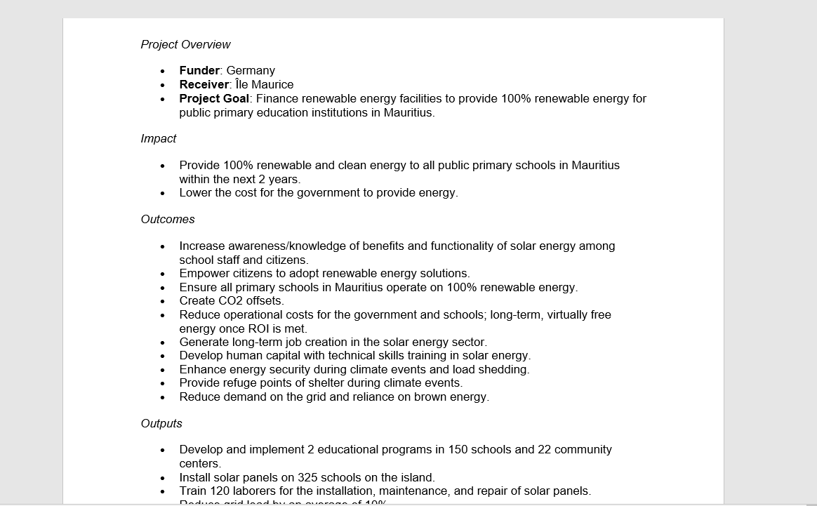 COURSE : Program Management & Impact Assesment