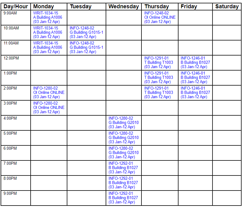 Using Google Calendar, HELP ME create MYweekly