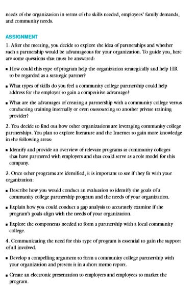 Use the human performance technology (HPT) model