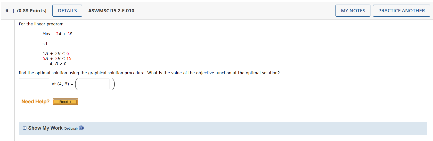 MNS407 Management Science. reference: An