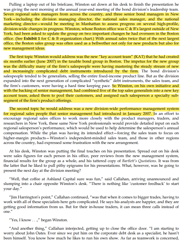 Campbell and Bailyn's Boston Office: Managing The