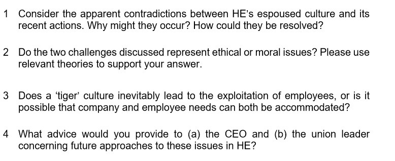 1 Consider the apparent contradictions between