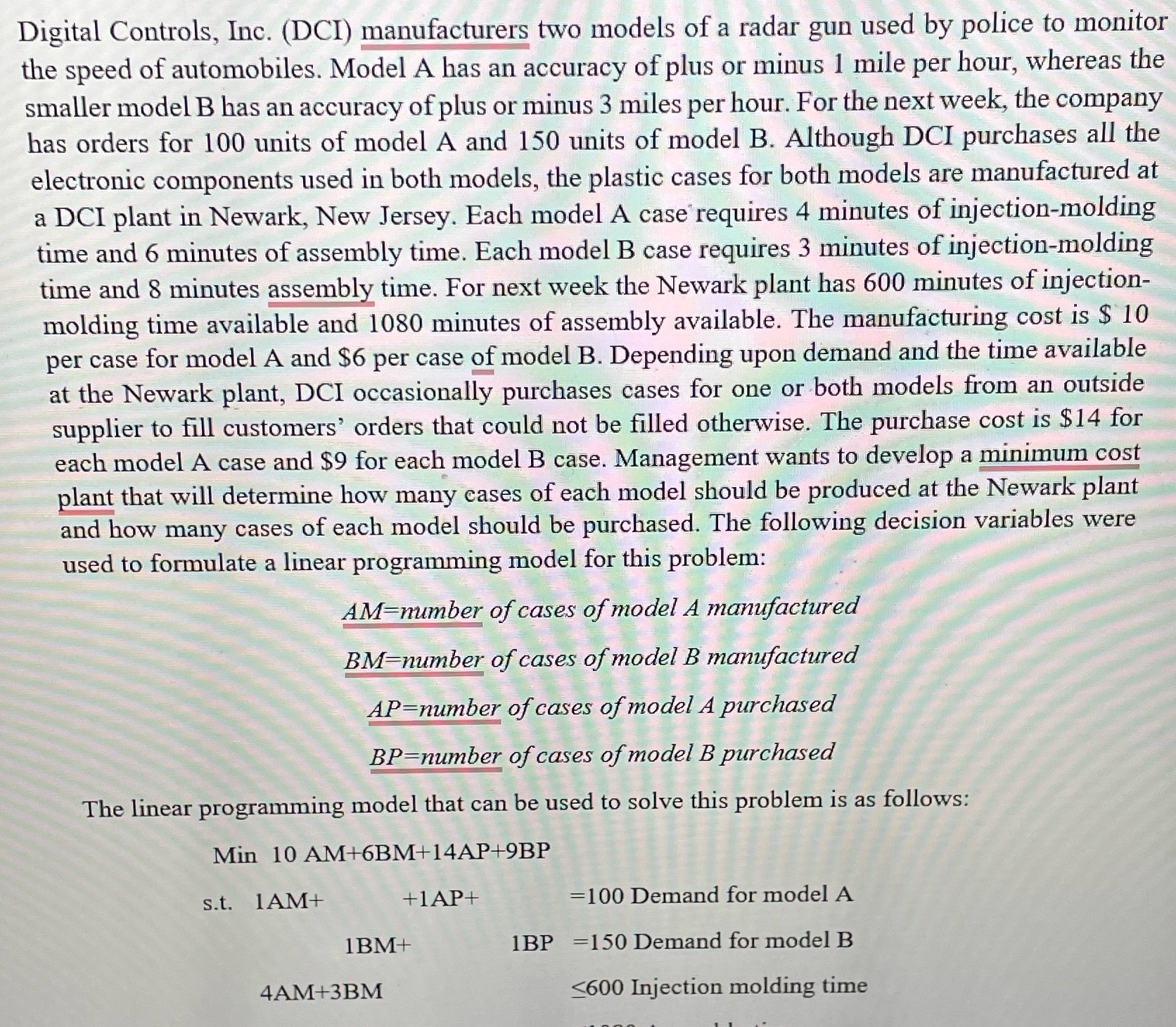 Digital Controls, Inc. (DCI) manufacturers two