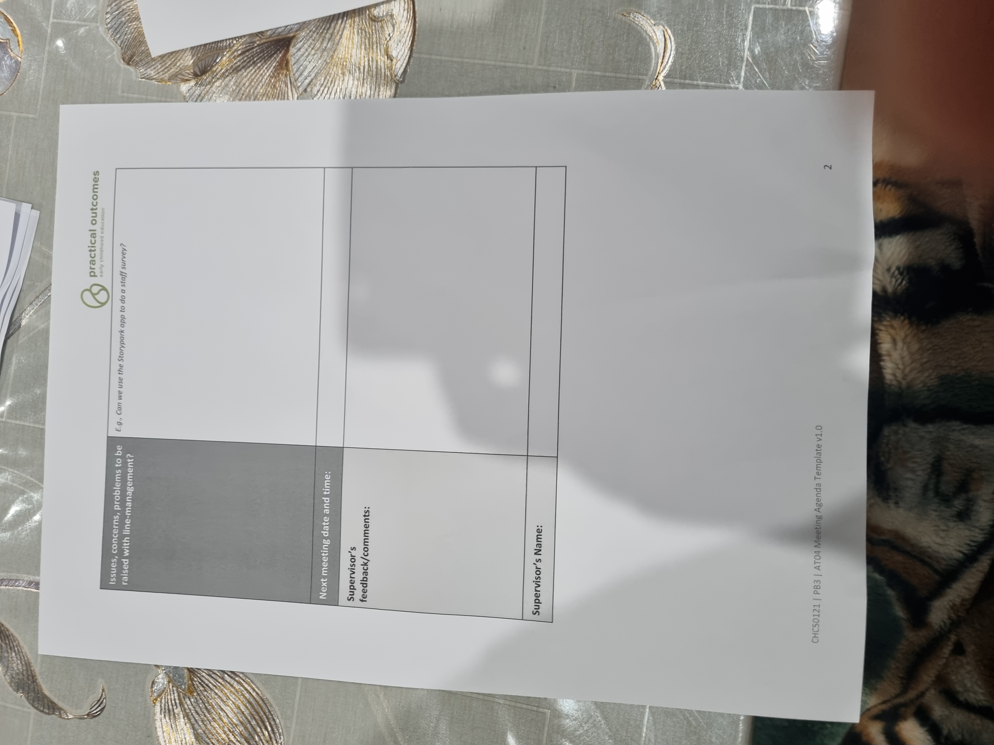 practical outcomes arty childhood education