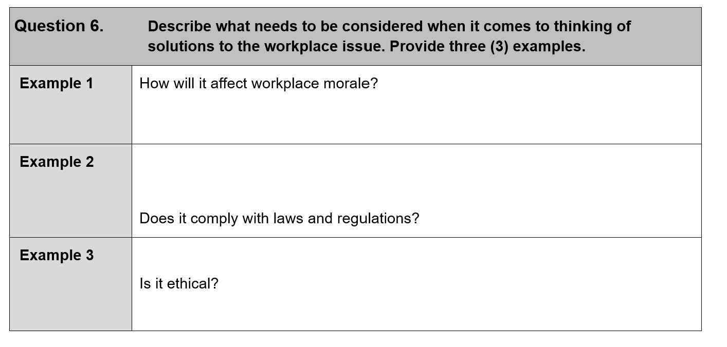 please apply feedback below to question 6 & 7