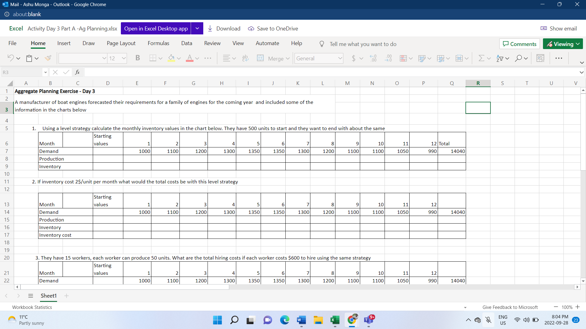 Mail - Ashu Monga - Outlook - Google Chrome 0 X