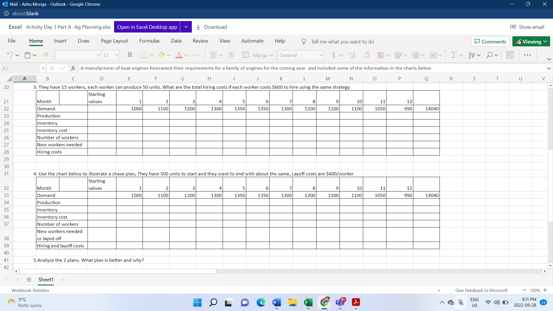 Mail - Ashu Monga - Outlook - Google Chrome 0 X