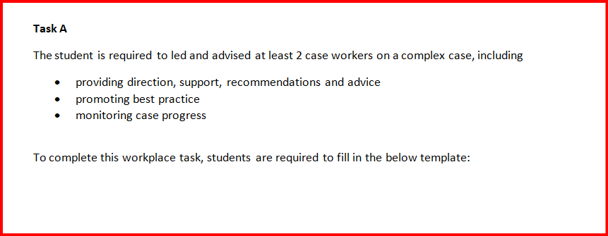 Task 14: Provide Case Management Supervision Task