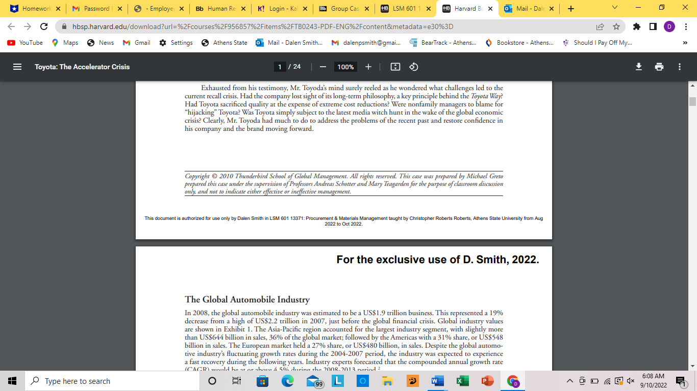 What should Akio Toyoda do now to restore