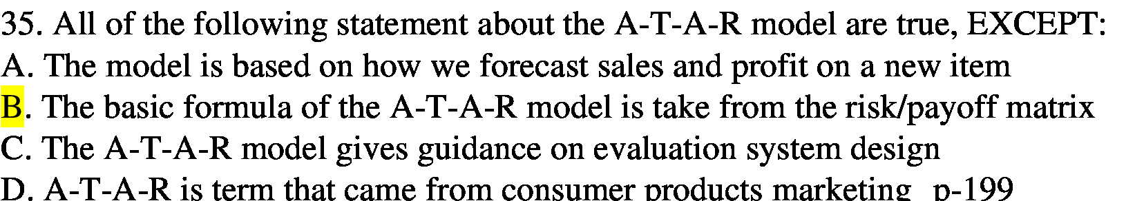 35. All of the following statement about the