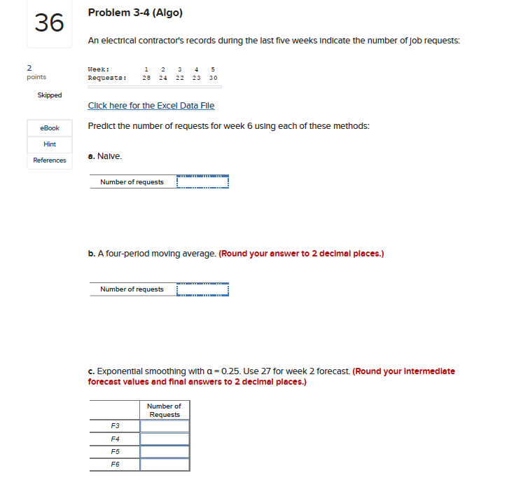 Problem 3-4 (Algo) 36 An electrical