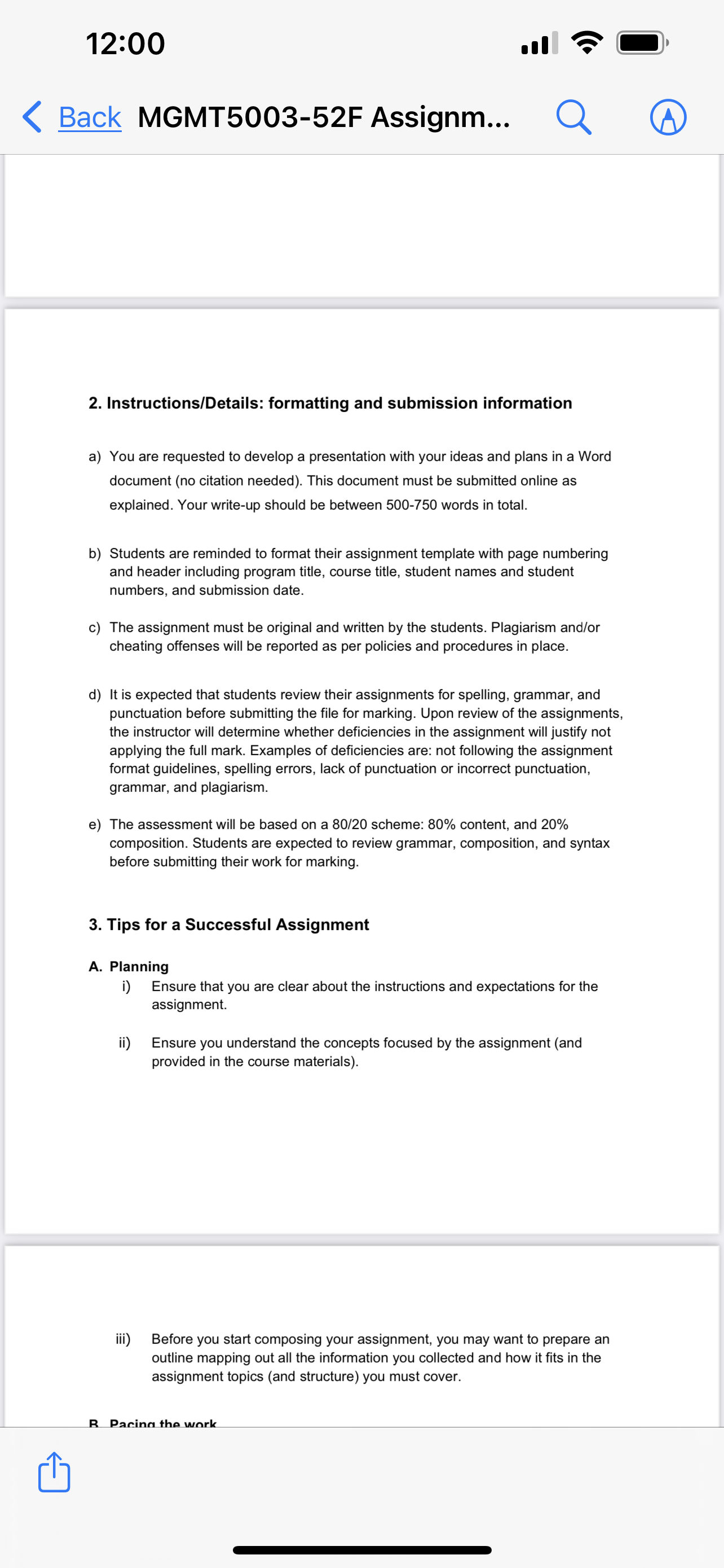 1200 .III '5' [3' < Back MGMT5003-52F