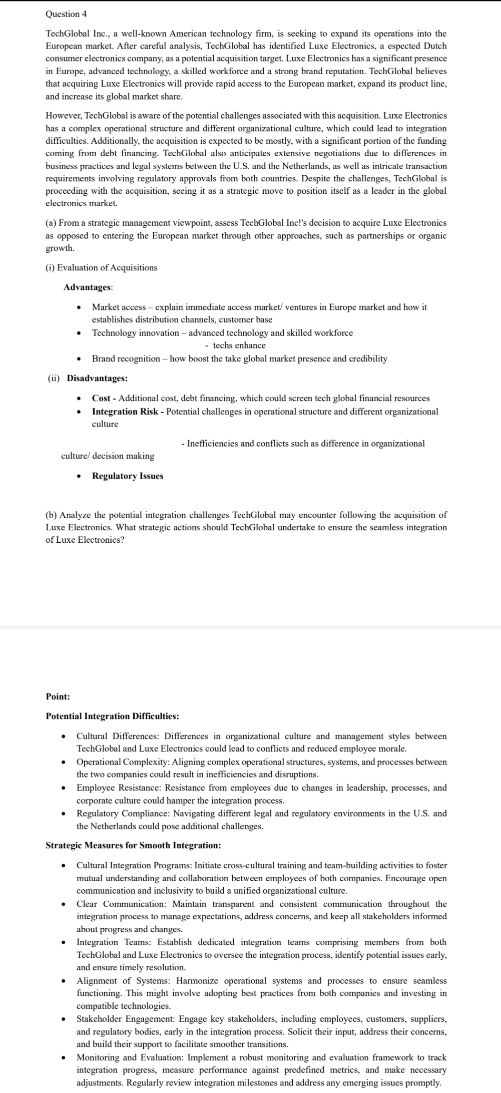 Please help me use this all original points to