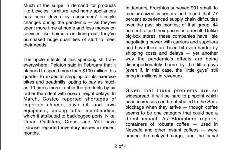 The Ever Given isn't stuck anymore, but it