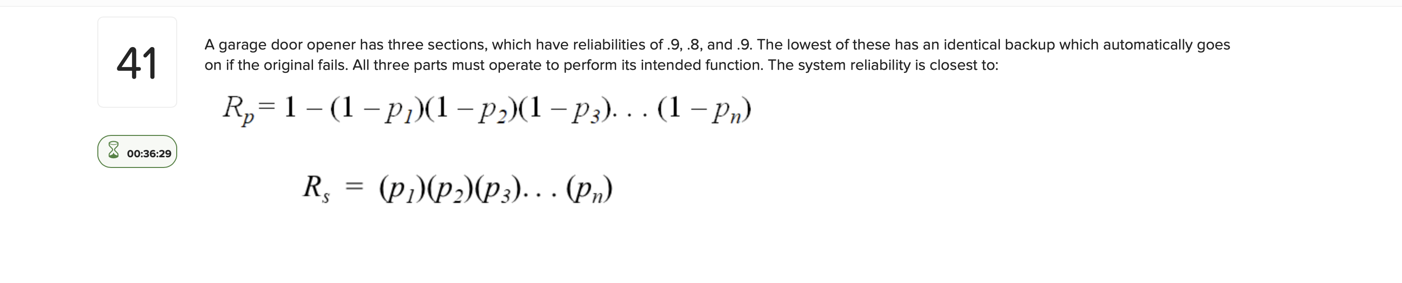 answer A garage door opener has three sections,