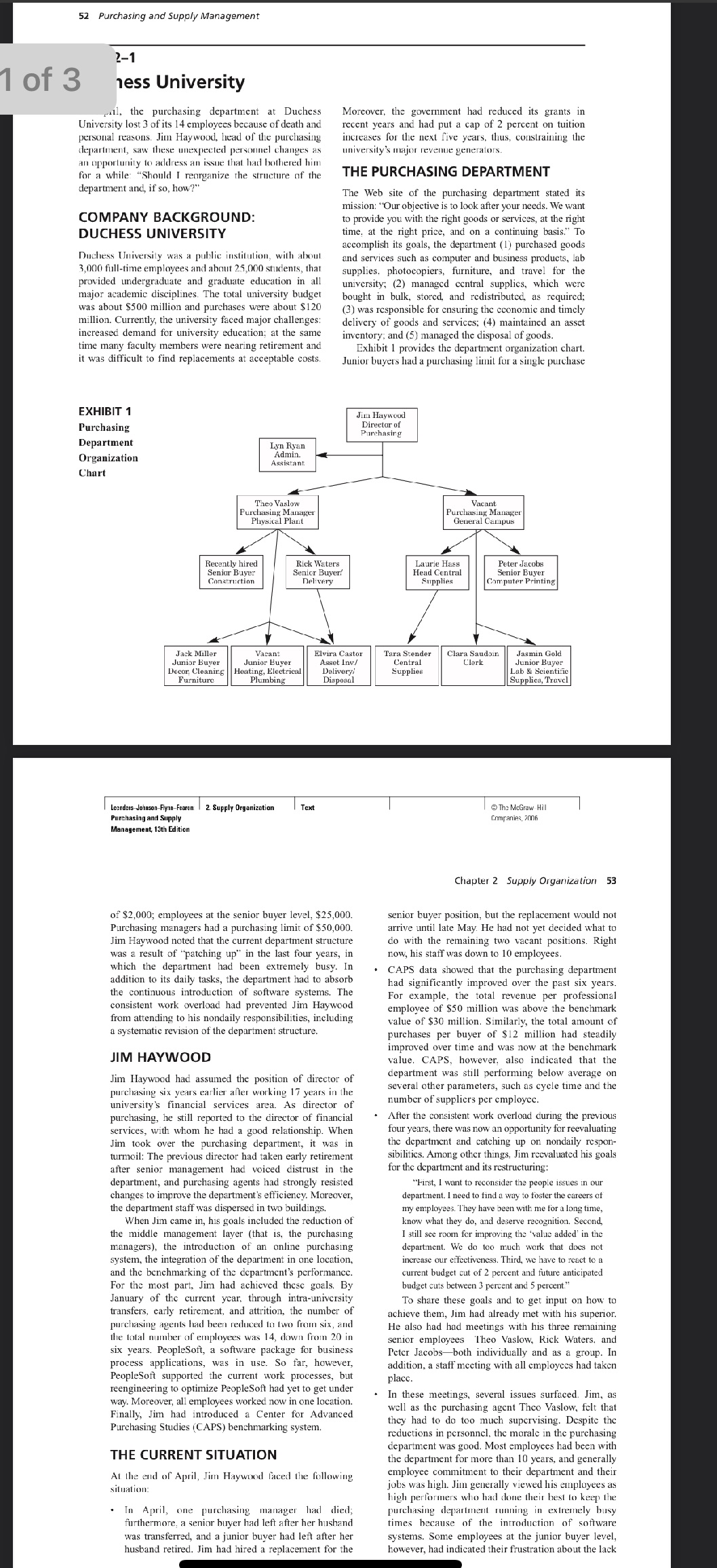 Identify the major issues and problemsMake sure
