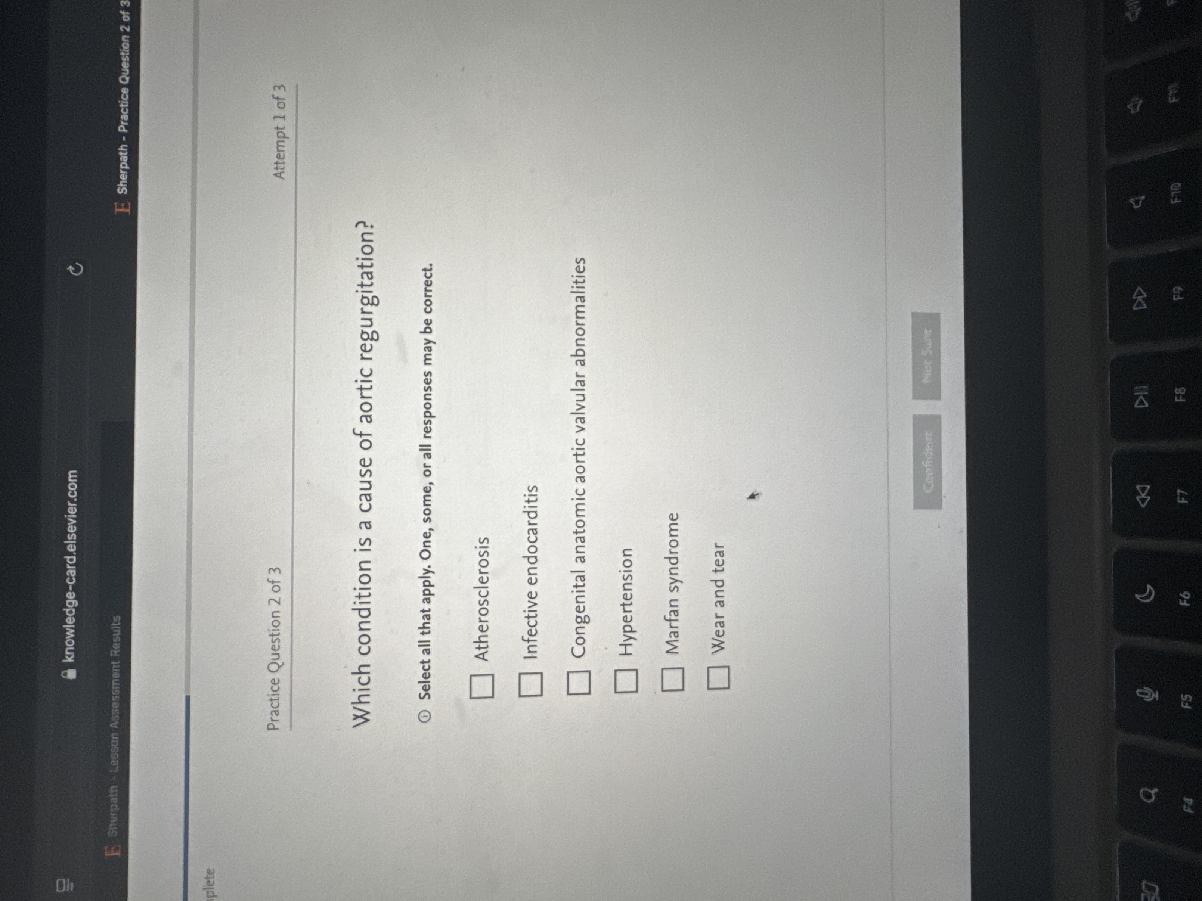 Answer knowledge-card.elsevier.com E Sherpath -