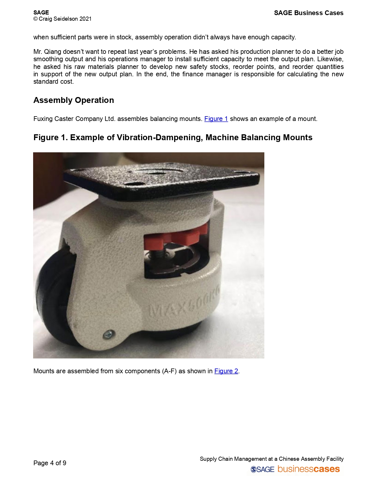 How many balancing mounts should be made each