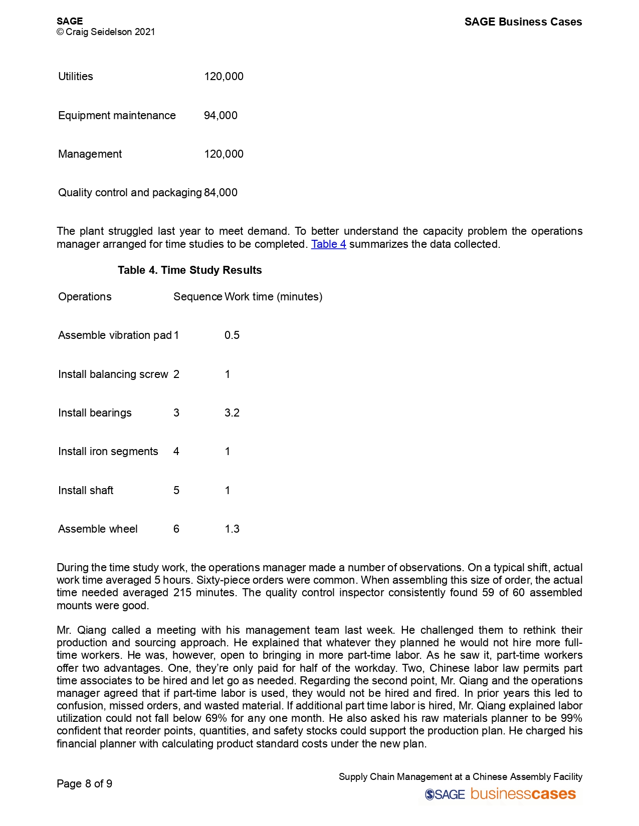 How many balancing mounts should be made each