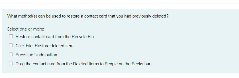 How can you quickly import contacts into Outlook?