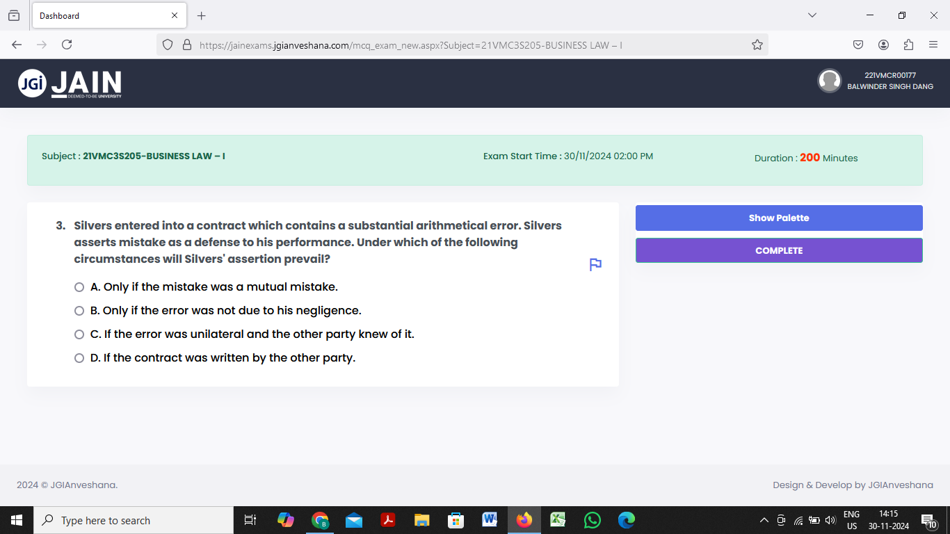 ANSWER Dashboard X + X - C O B
