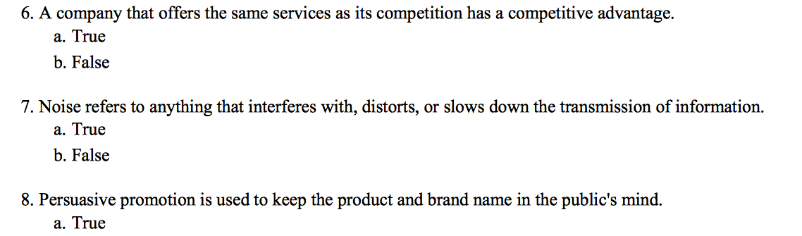 This some marketing question, many problem i