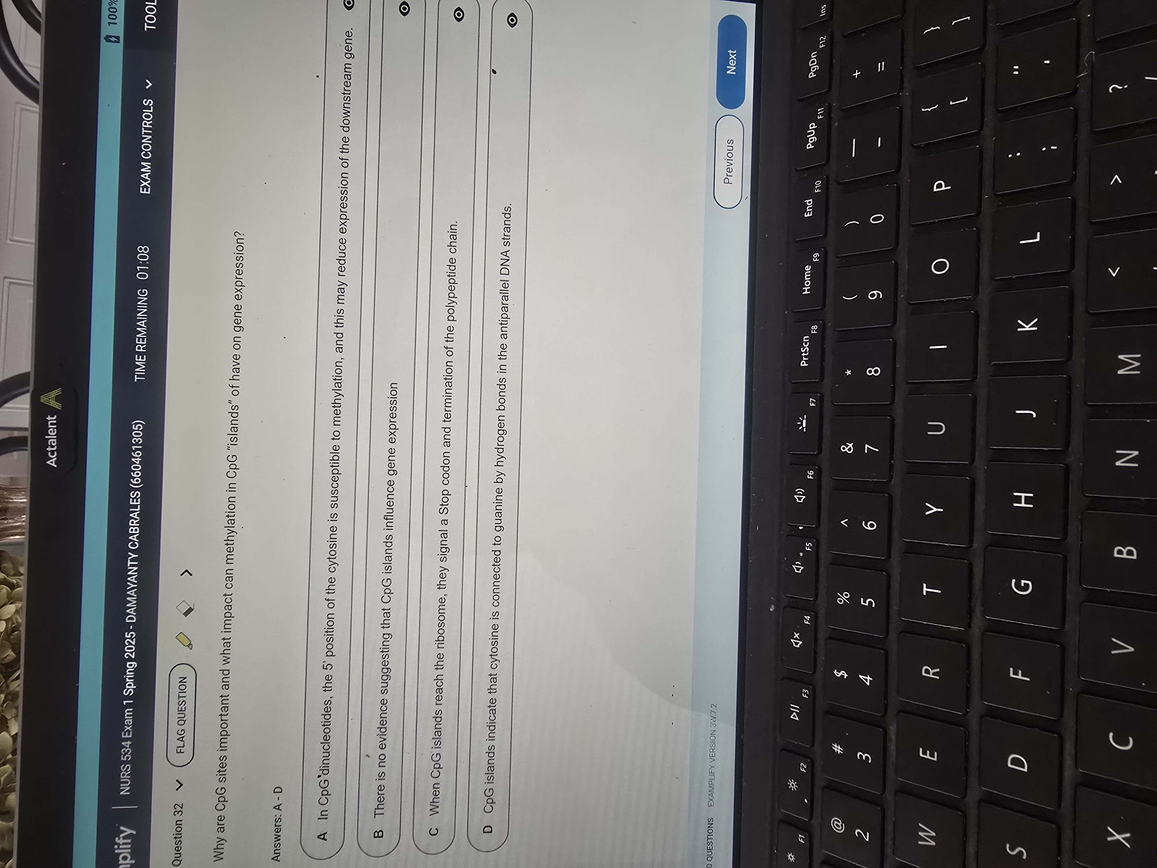 answer the attached question Actalent 4 100%