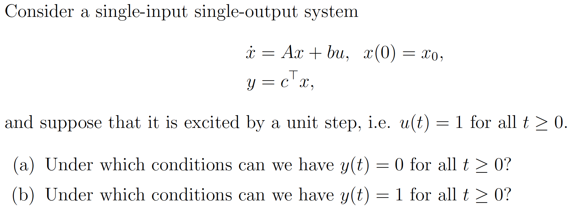 This is a practice question from the linear