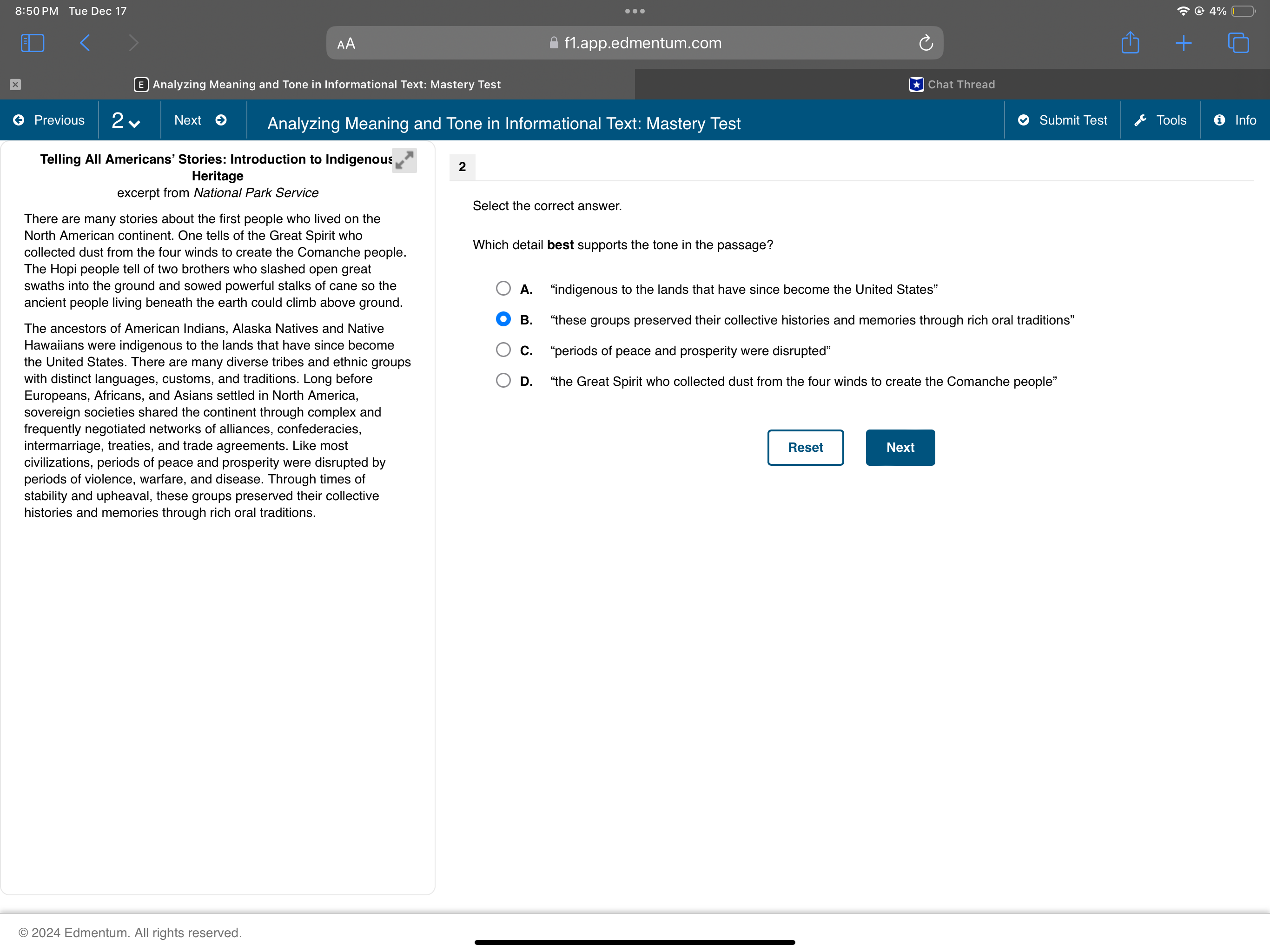 answer 8:50PM Tue Dec 17 AA SR CR A 8