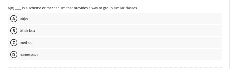 answer carefully without mistakes A(n) is a