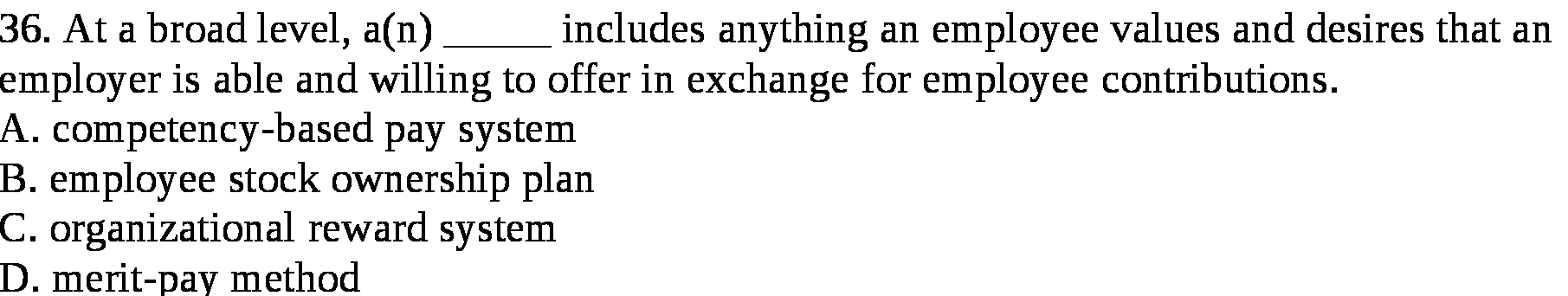 36 . At a broad level , a ( 1 ) includes anything