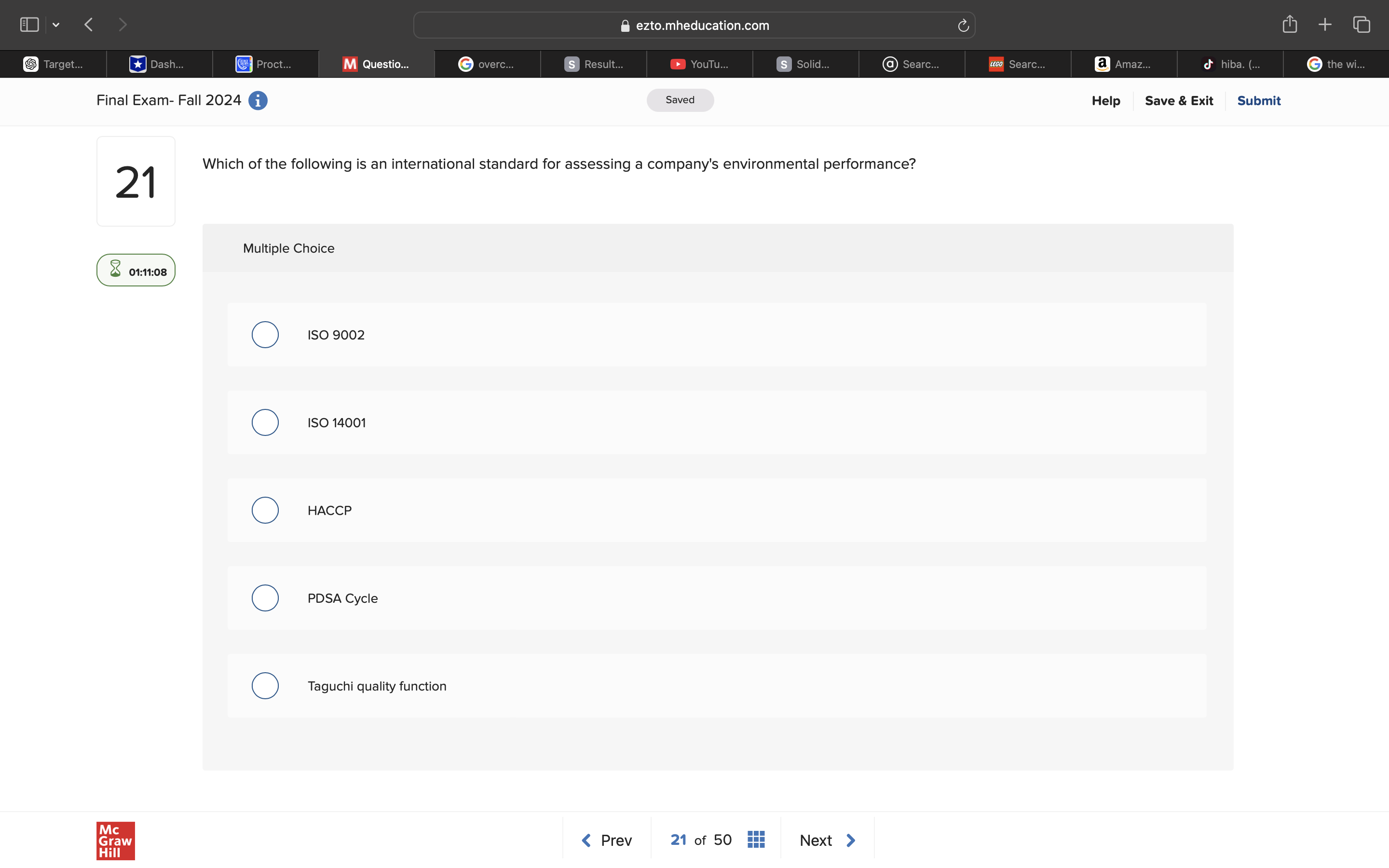 answer + ezto.mheducation.com the wi... Target...
