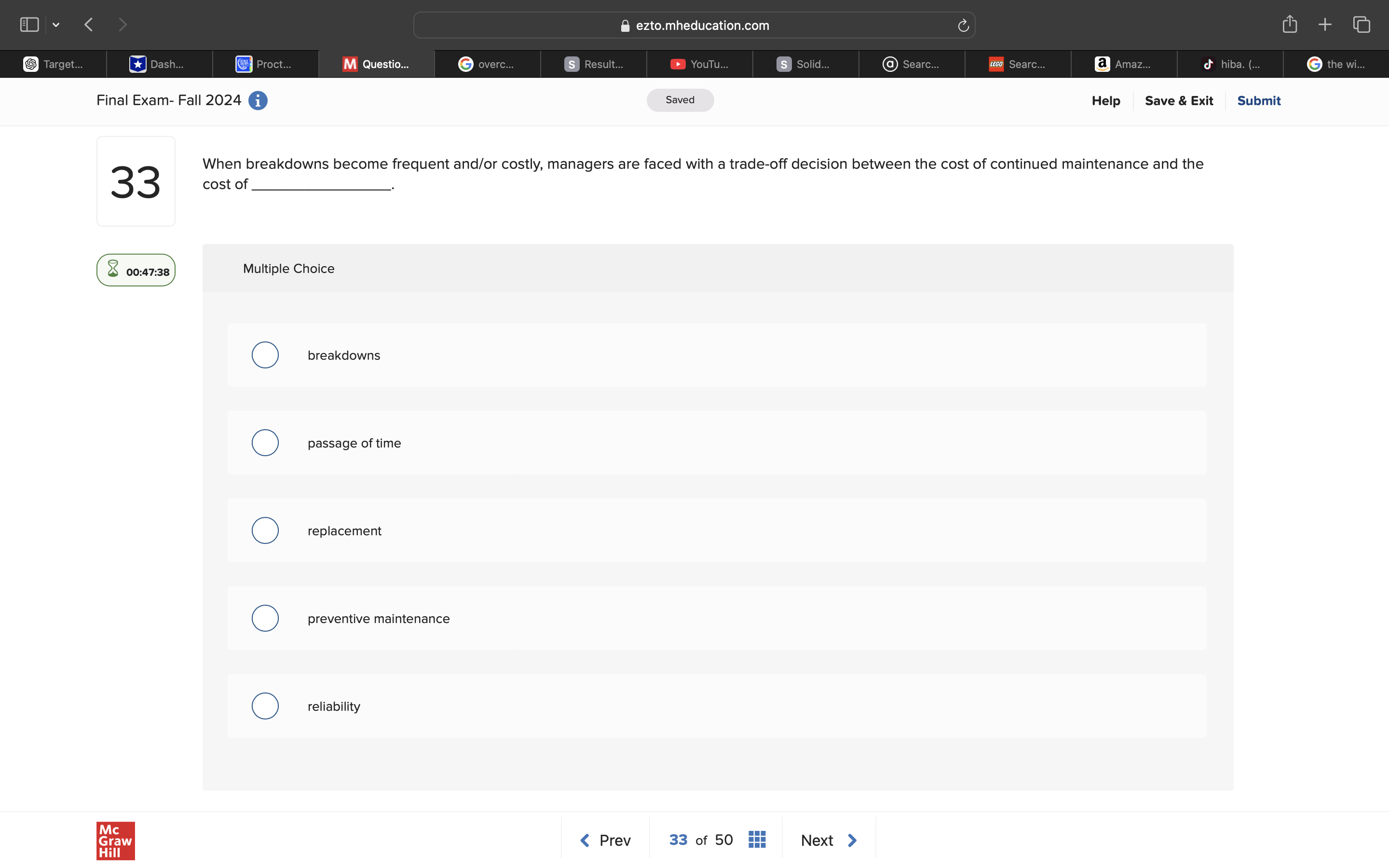 answer ezto.mheducation.com + Target.. *Dash..