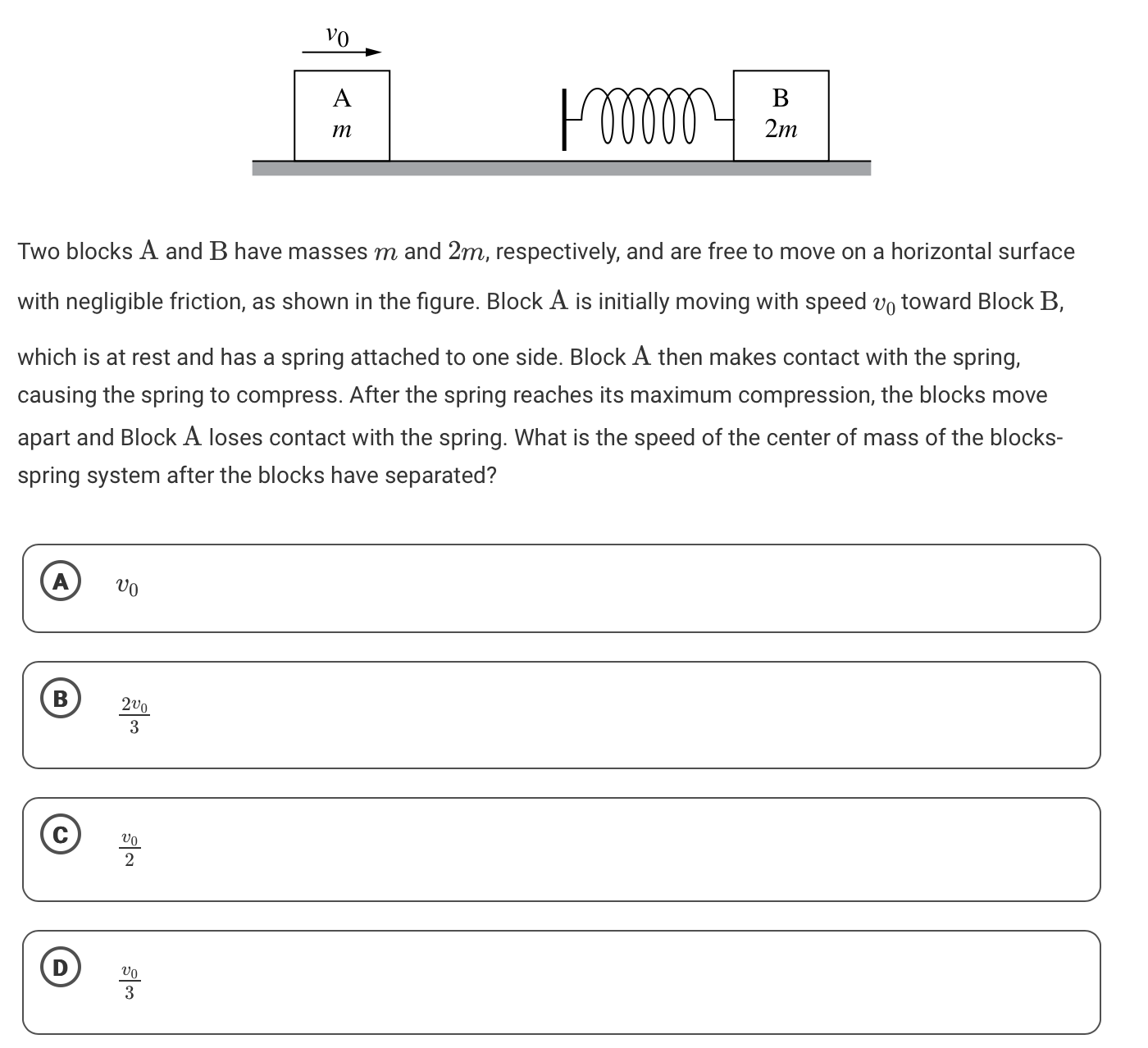 give answer 3 A B i Two blocks A and B have