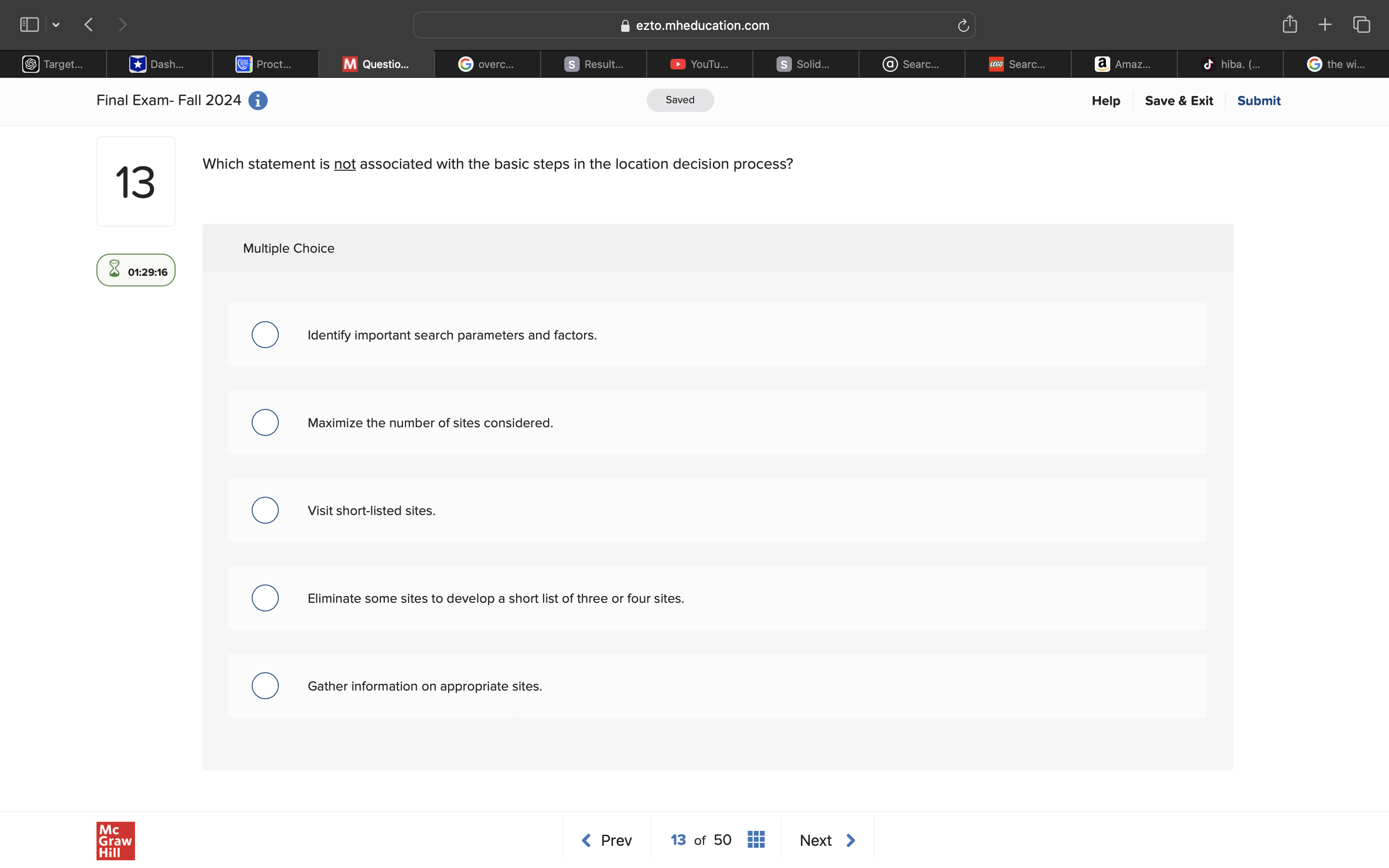 answer Final Exam- Fall 2024 @