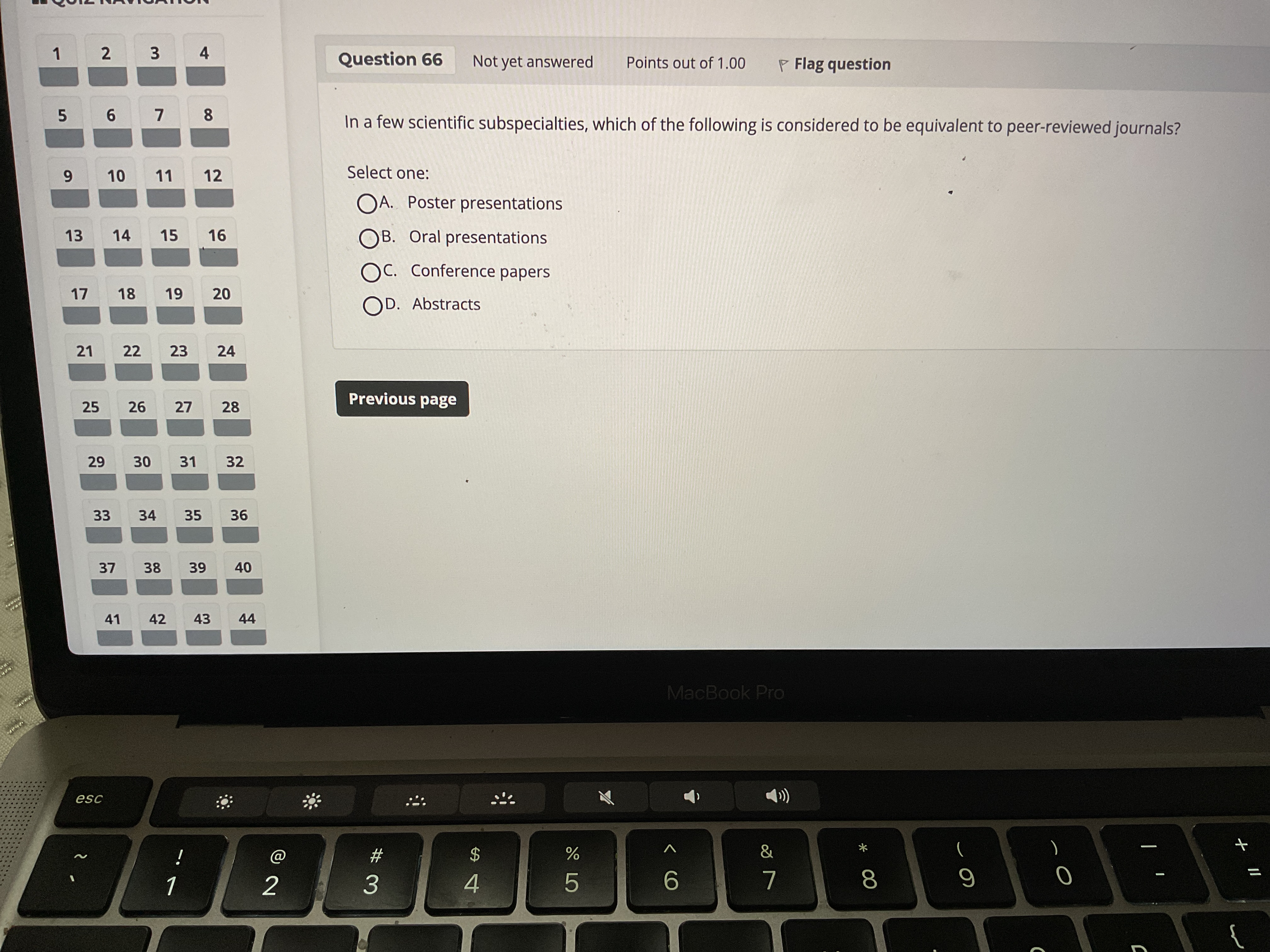 Answer 3 4 Question 66 Not yet answered Points