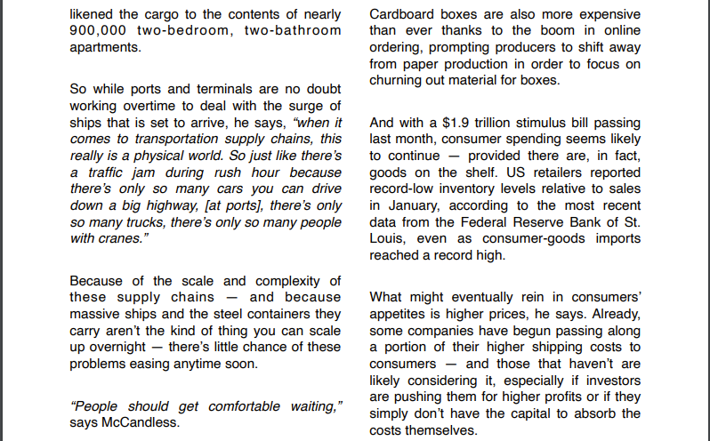 The Ever Given isn't stuck anymore, but it