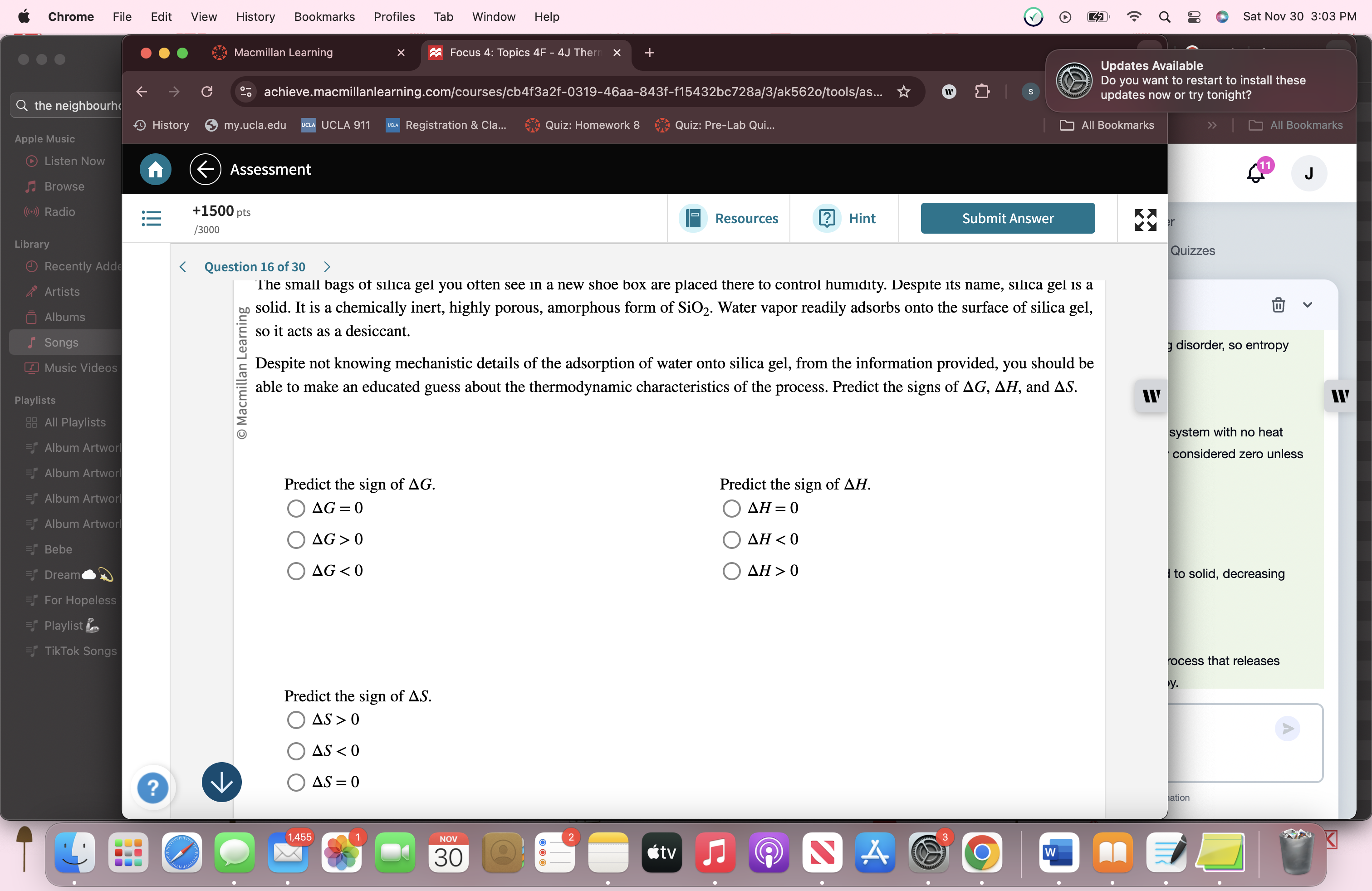 answer Chrome File Edit View History Bookmarks