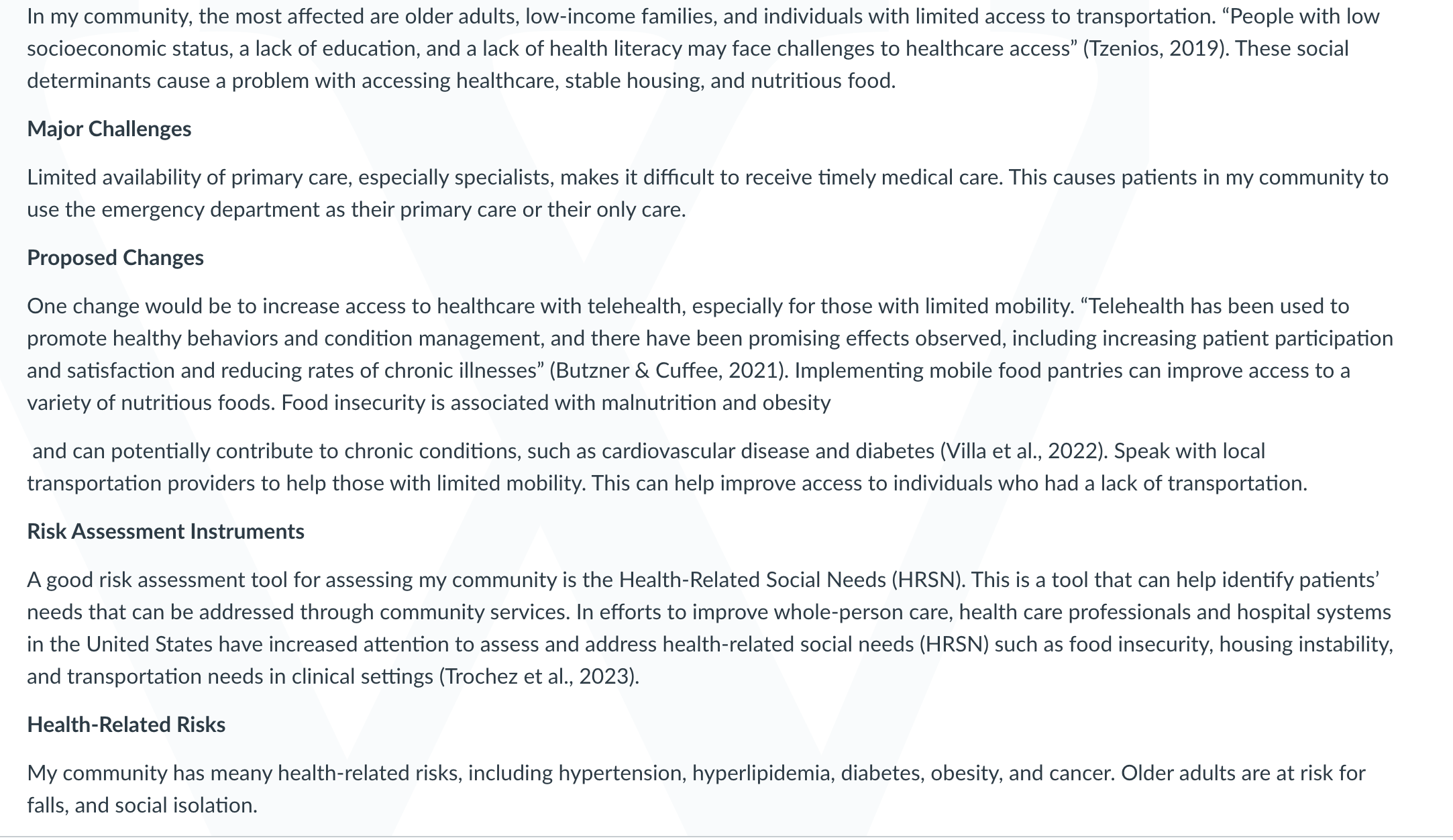 Please compose a response in paragraph form