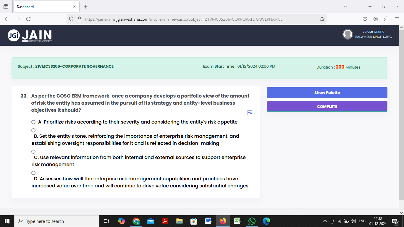ANSWER Dashboard X + X - C O B