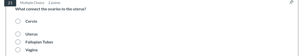 answer Multiple Choice 2 points What connect the