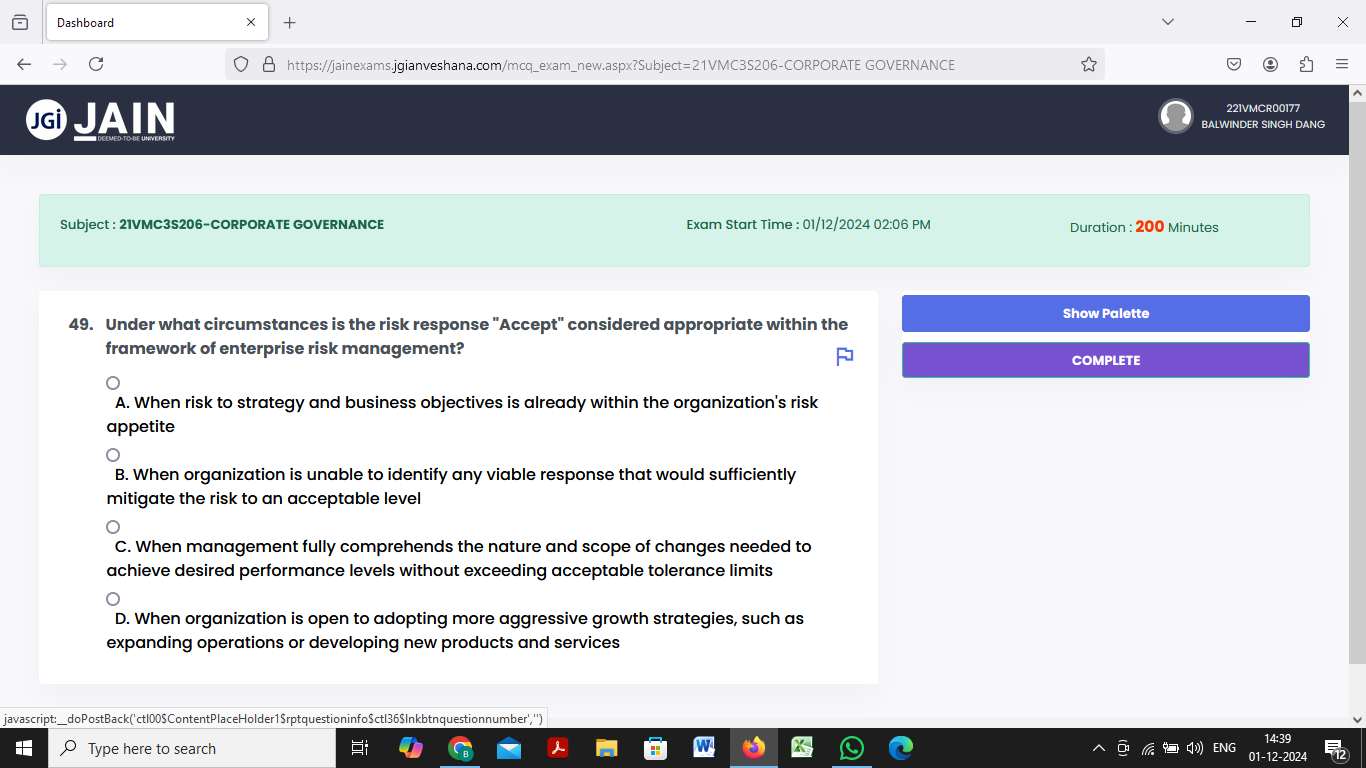 ANSWER Dashboard X + X - C O B