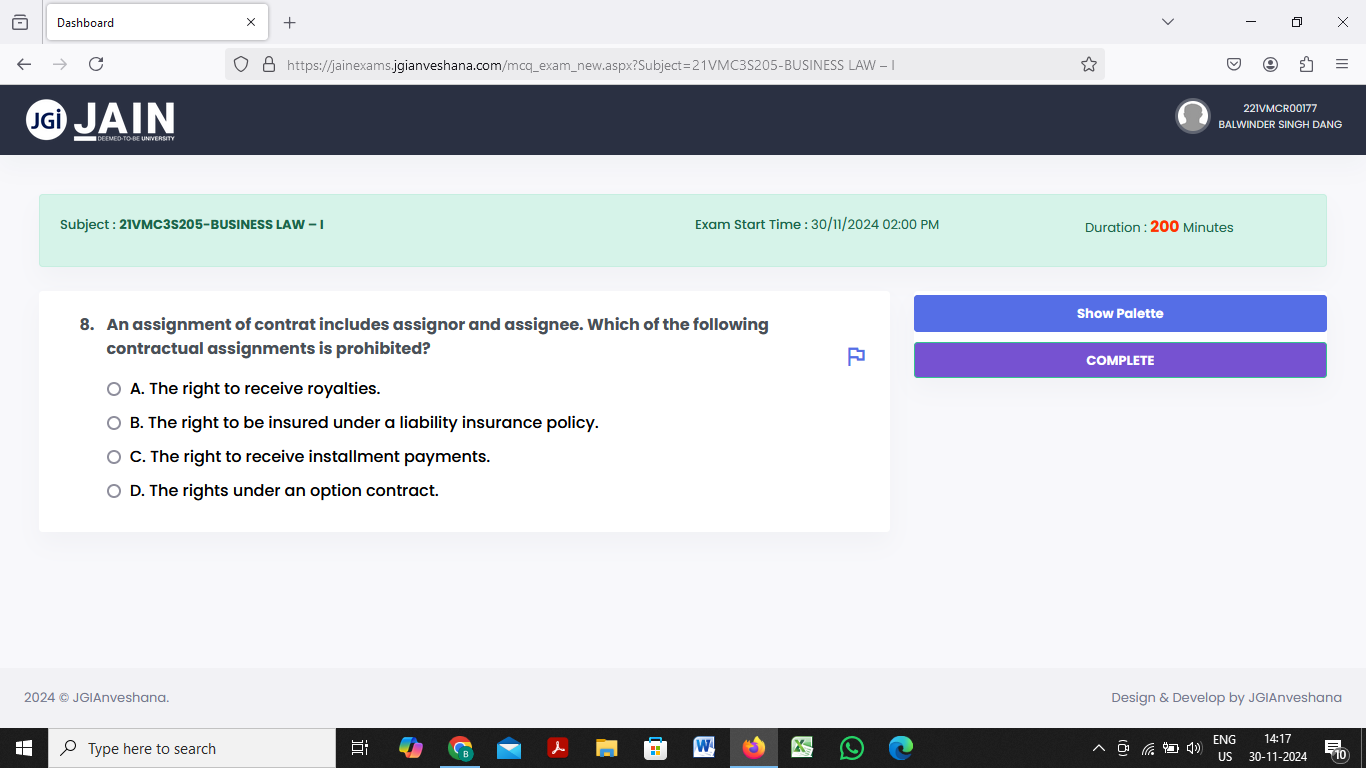 ANSWER Dashboard X + X - C O B
