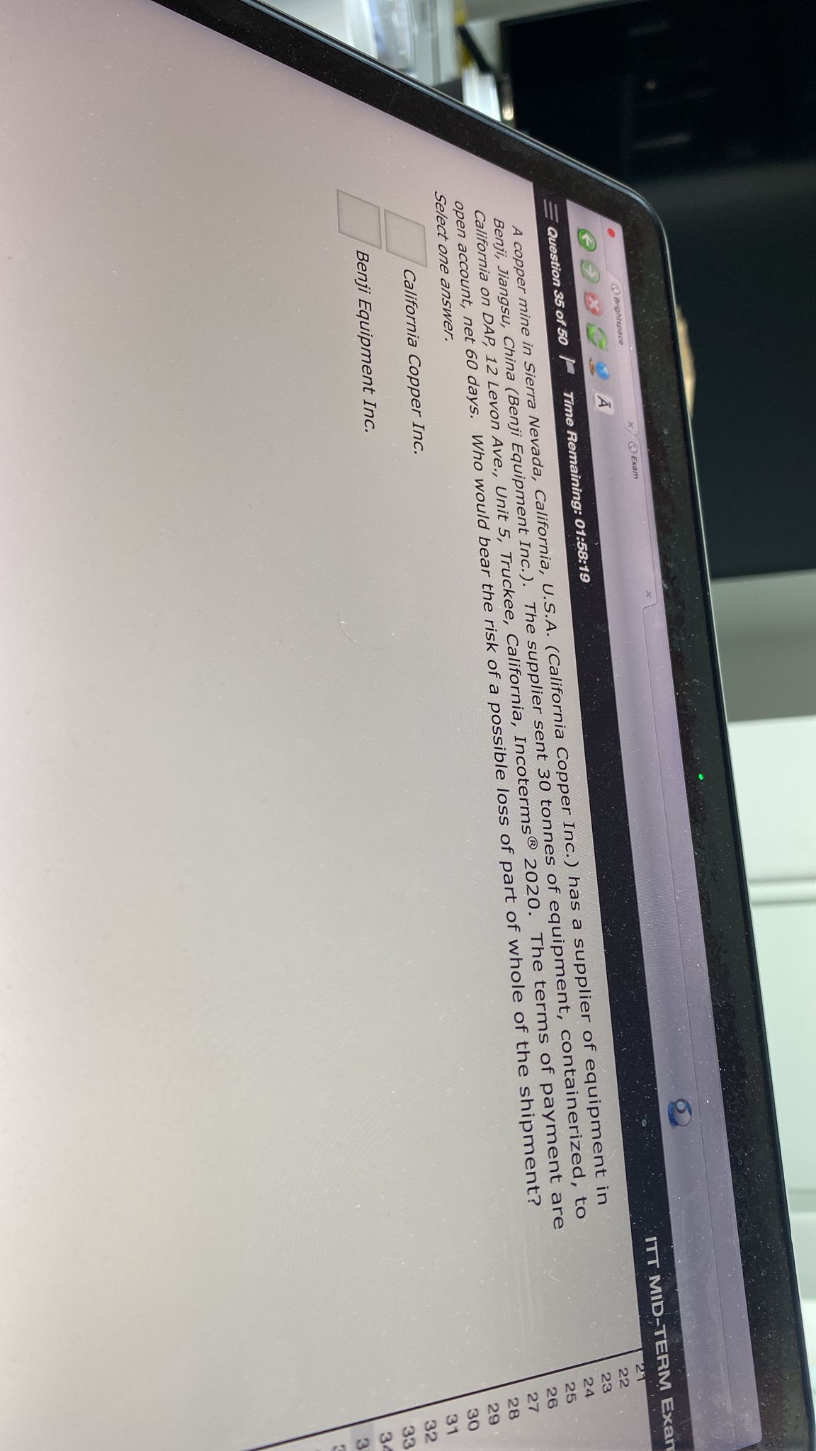 please answer this as soon as possible.