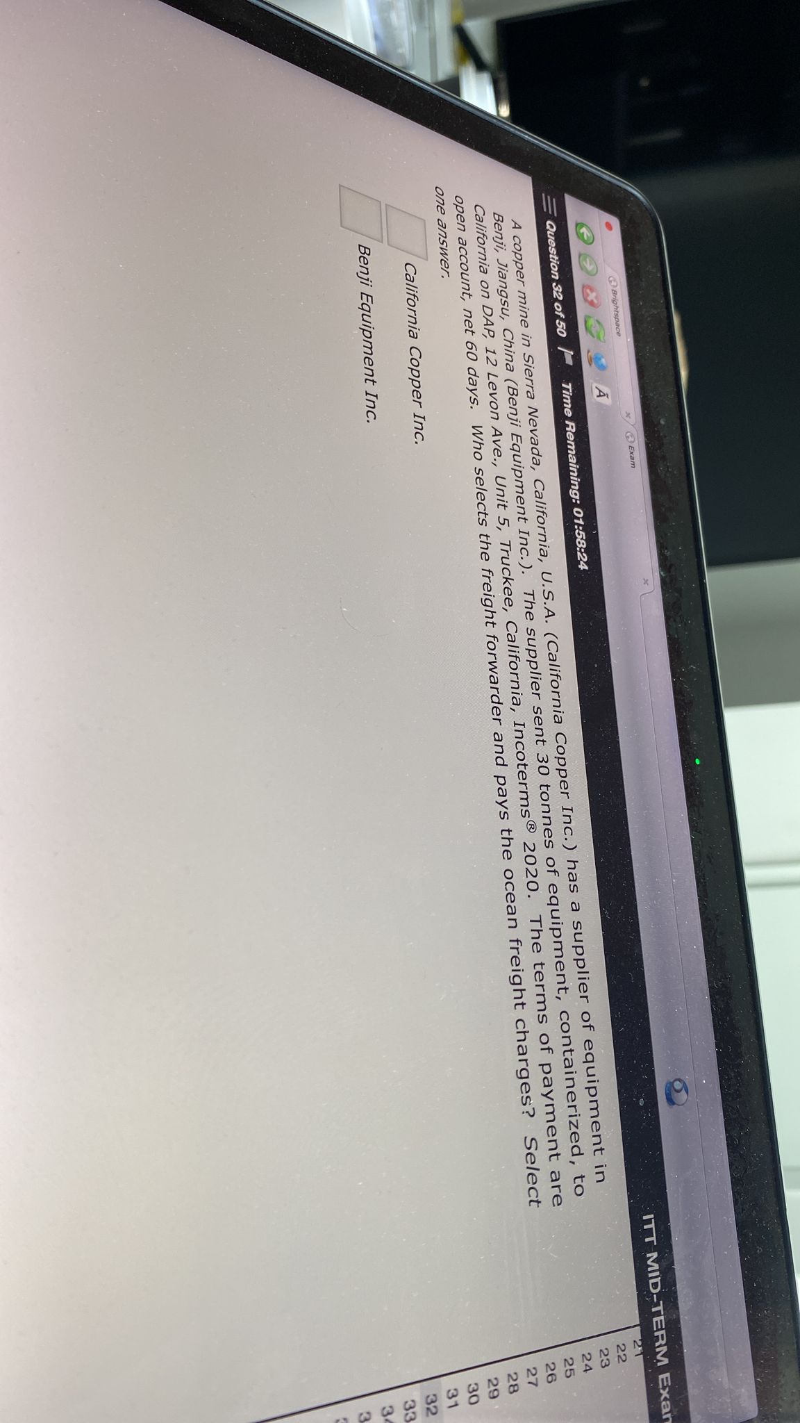 please answer this as soon as possible.