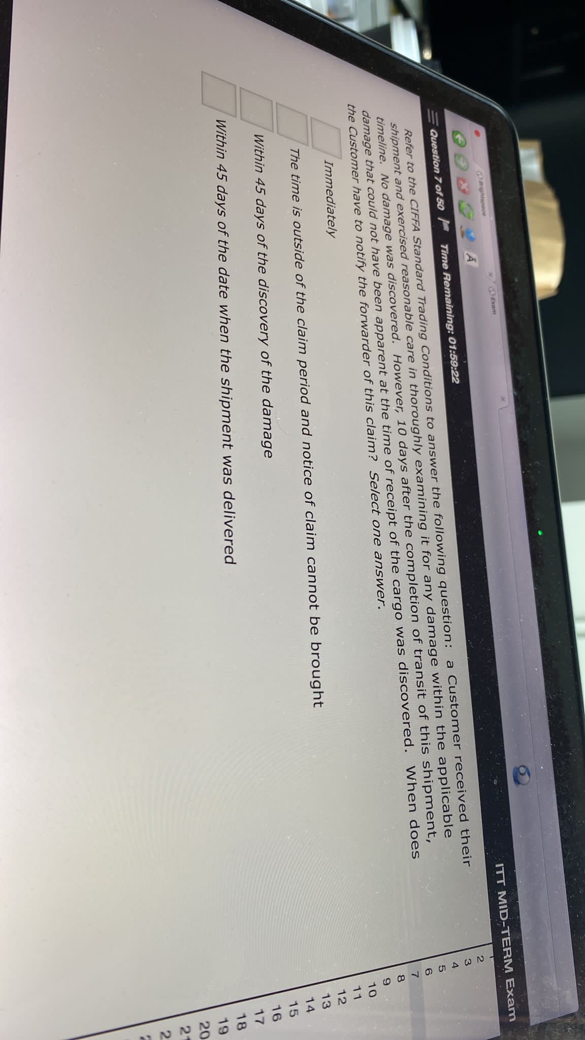 please answer this as soon as possible.