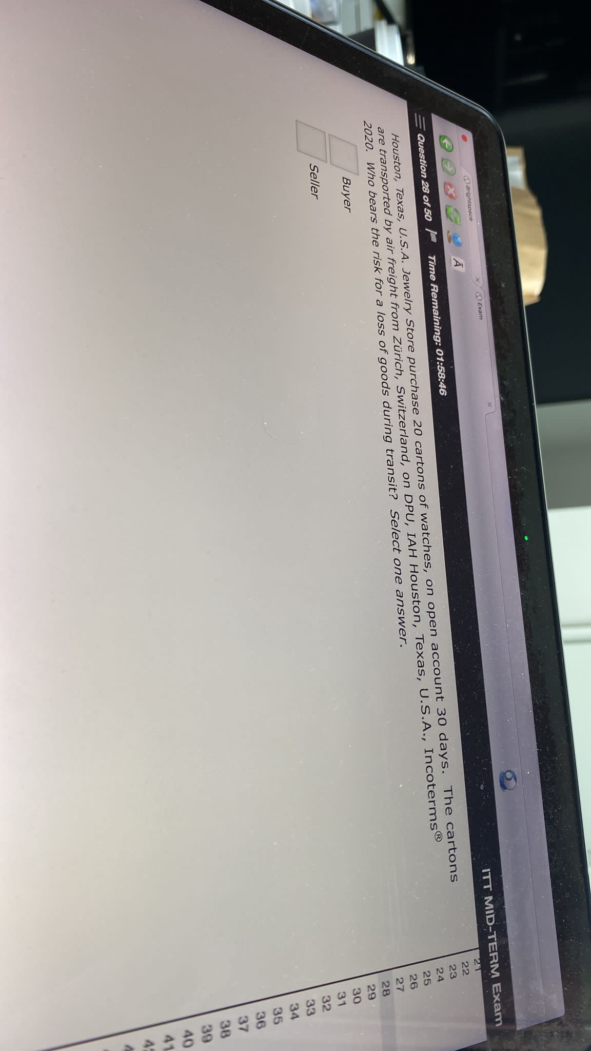 please answer this as soon as possible.