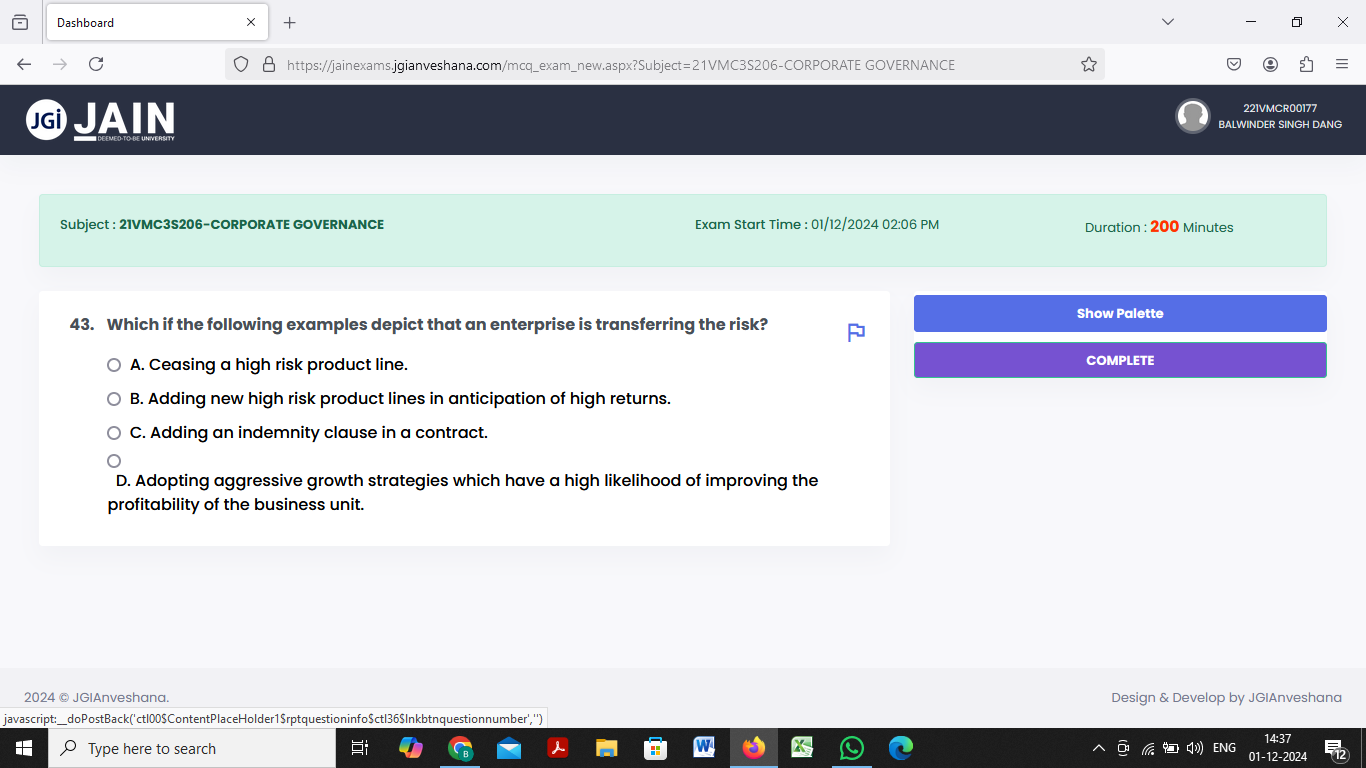 ANSWER Dashboard X + X - C O B