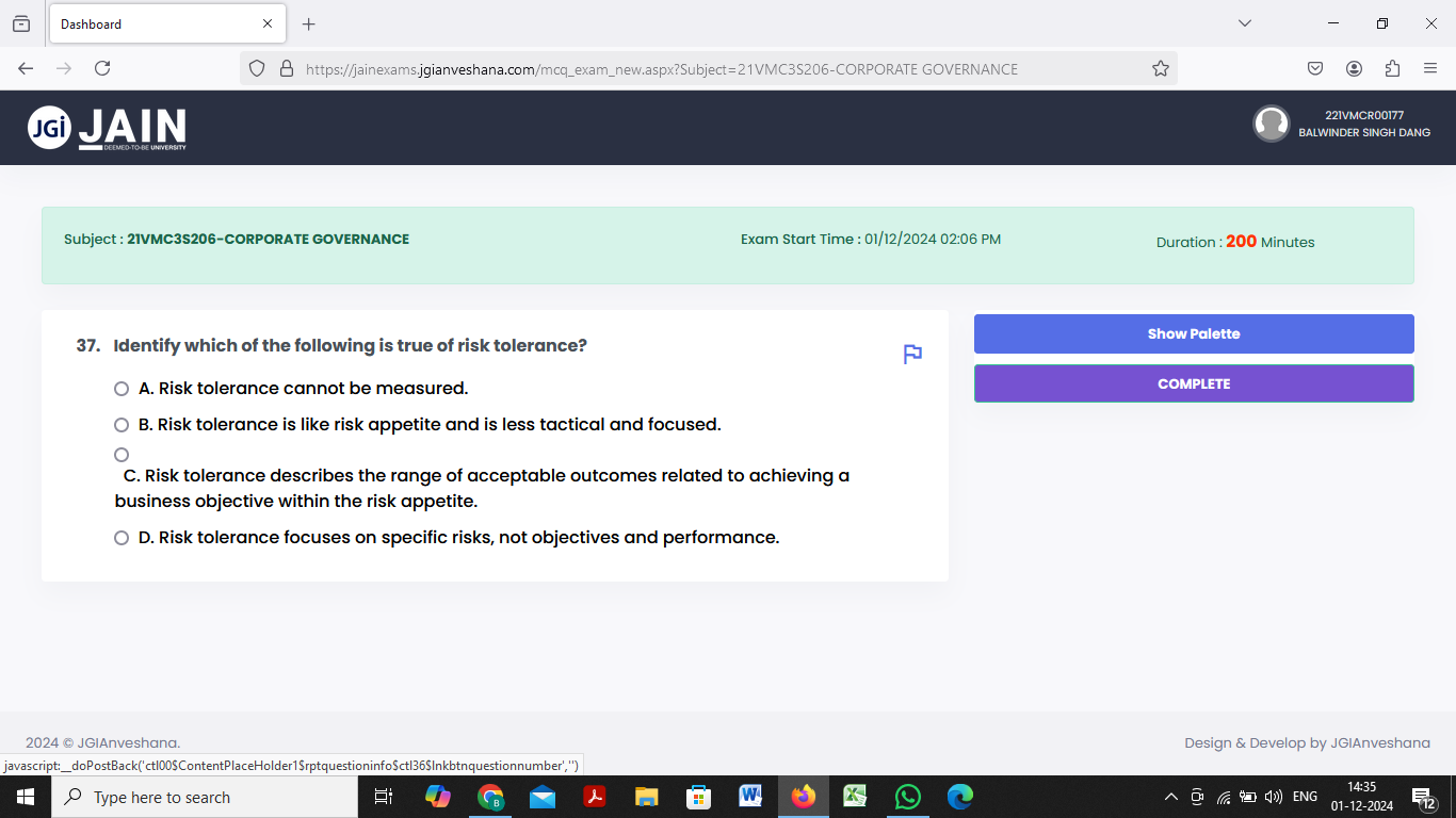 ANSWER Dashboard X + X - C O B